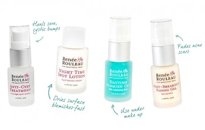 Renee Rouleau's skincare products for blemishes