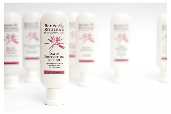 Renee Rouleau's daily protection sunscreen