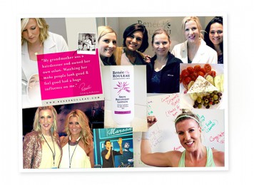 collage of Renee Rouleau's images