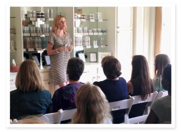 Renee Rouleau conducting a seminar