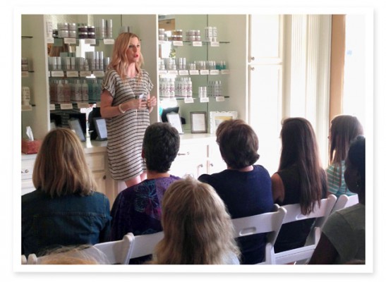 Renee Rouleau conducting a seminar