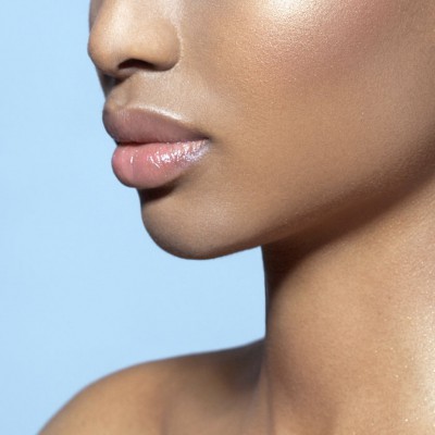 a woman's face