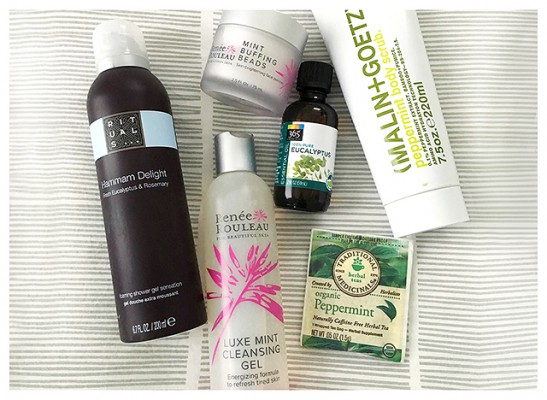 Shower routine products