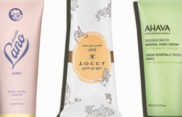 different hand creams