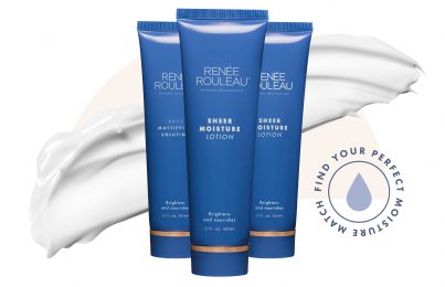 Collection of Renee Rouleau skin moisturizers