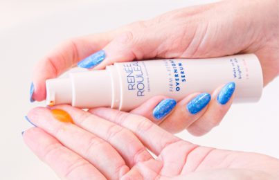 Renee Rouleau overnight serum being pumped out