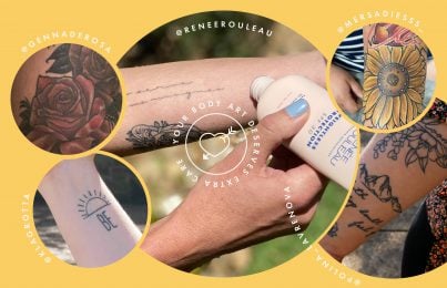 collection of tattoos