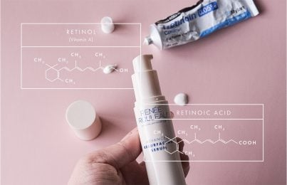 Renee Rouleaus resurfacing serum with formulas of retinol