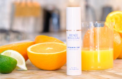 Renee Rouleau Vitamin C&E surrounded by oranges
